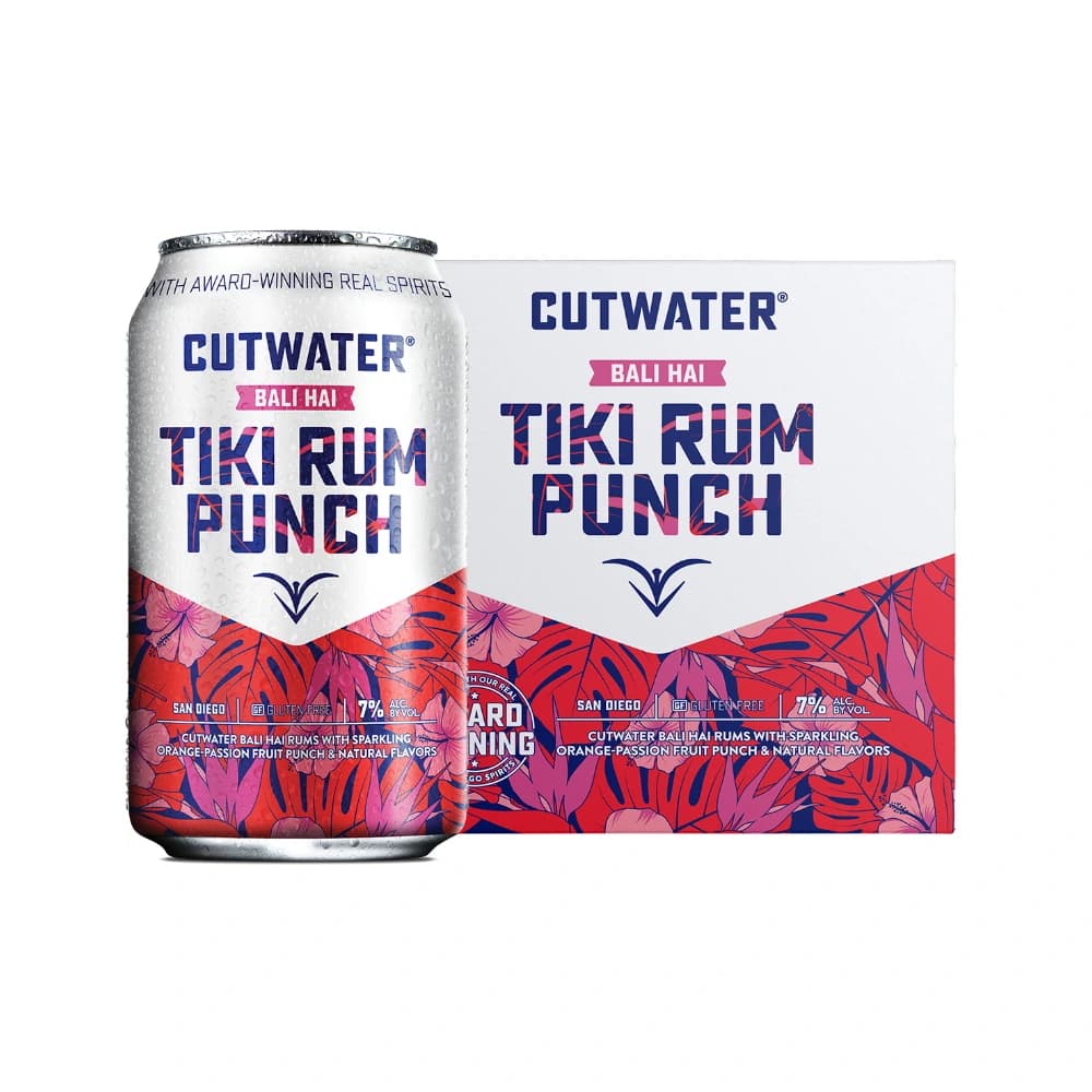 Cutwater Tiki Rum Punch, 355mL