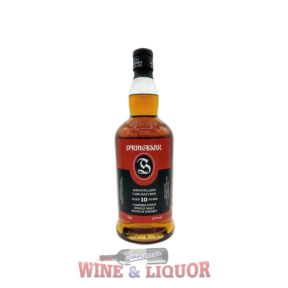 ウイスキー Springbank 12 Years Old 750ml Springbank 12 Year Cask Strength 750mL — Bansum Wine & Liquor