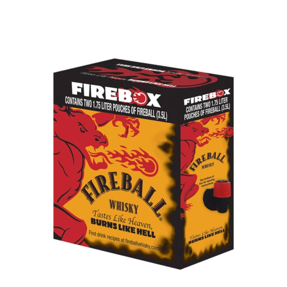 Fireball Whisky Box 3.5l, 3.5L