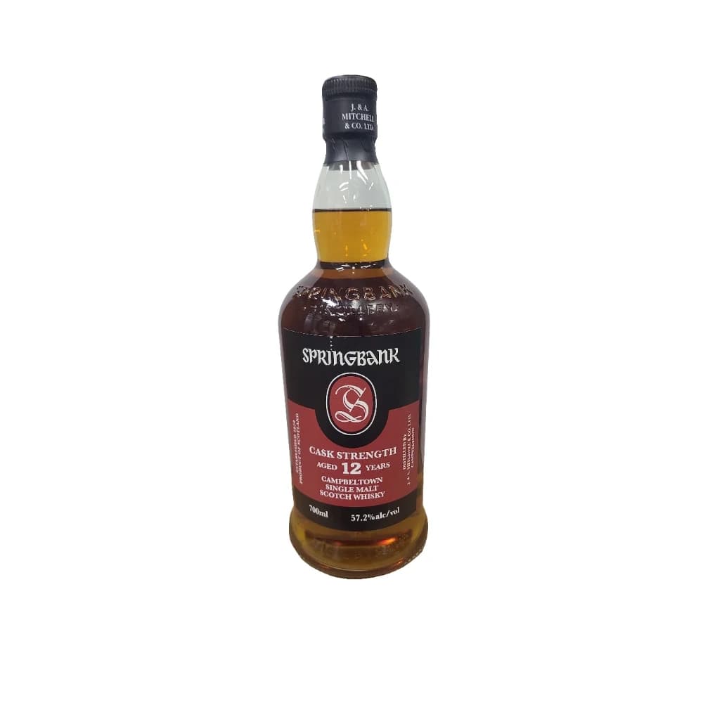 Springbank 12 Year Cask Strength 750mL — Bansum Wine & Liquor
