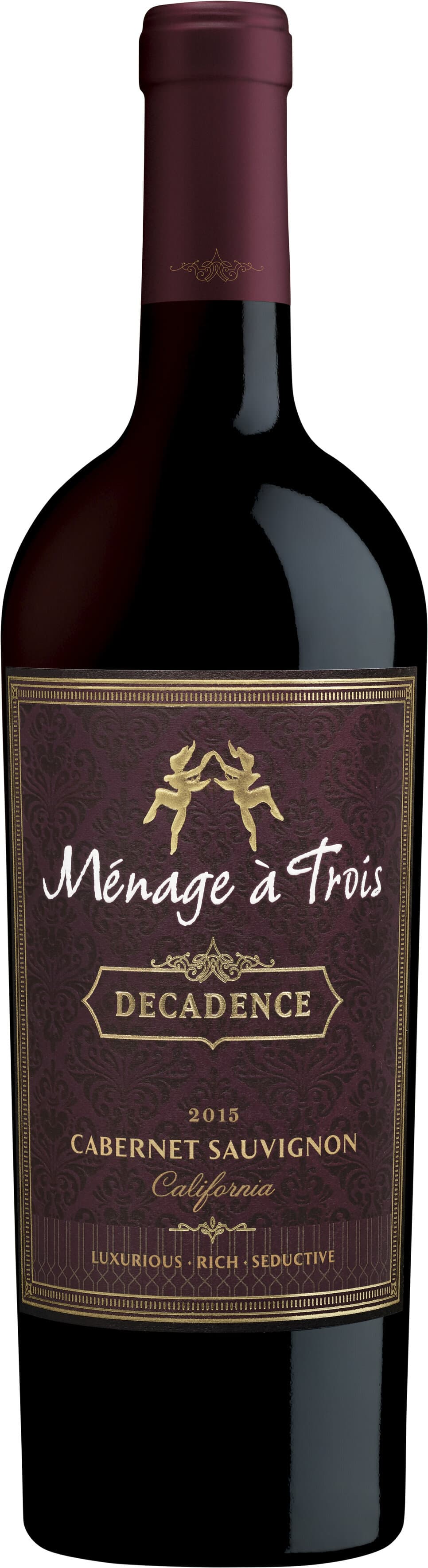 Menage A Trois Decadence Cabernet, 750mL