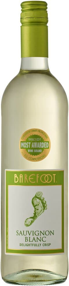 Barefoot Cellars Sauvignon Blanc White Wine, 750mL