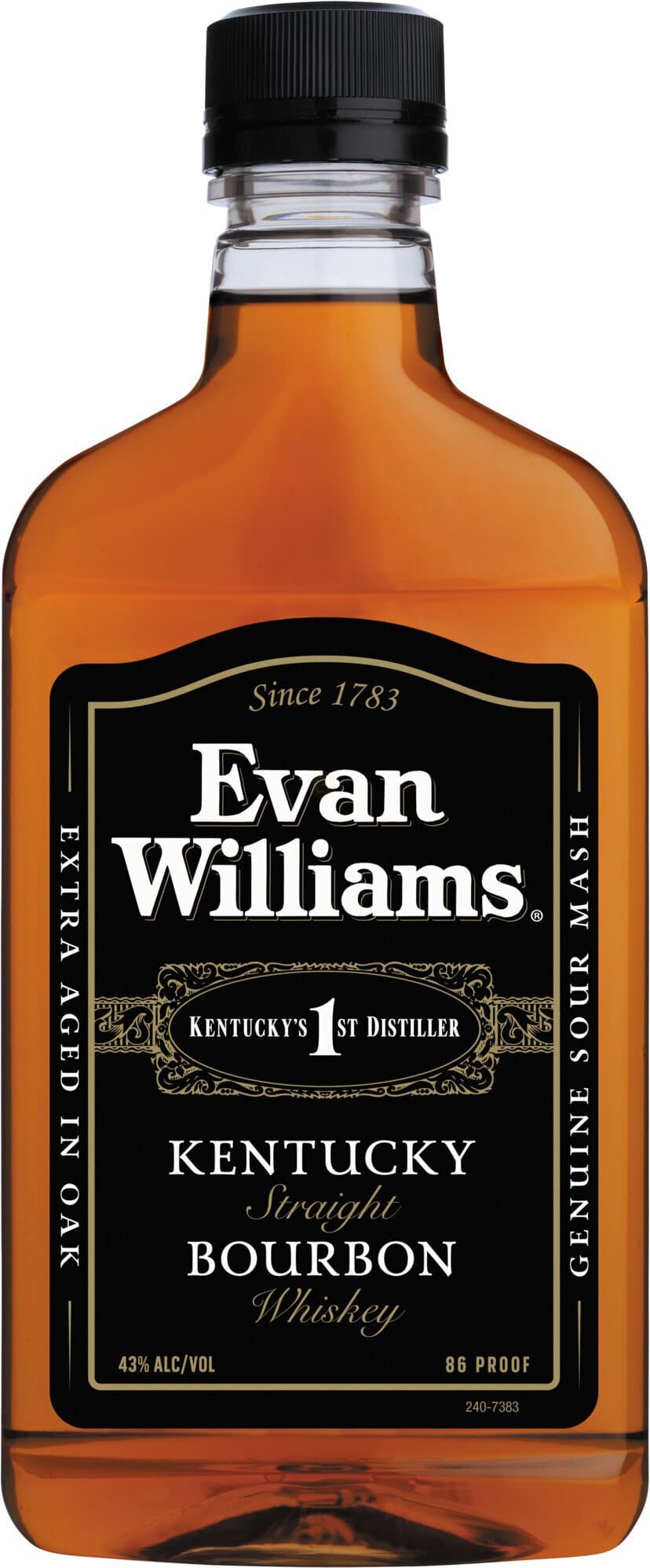 Evan Williams Black Bourbon, 375mL