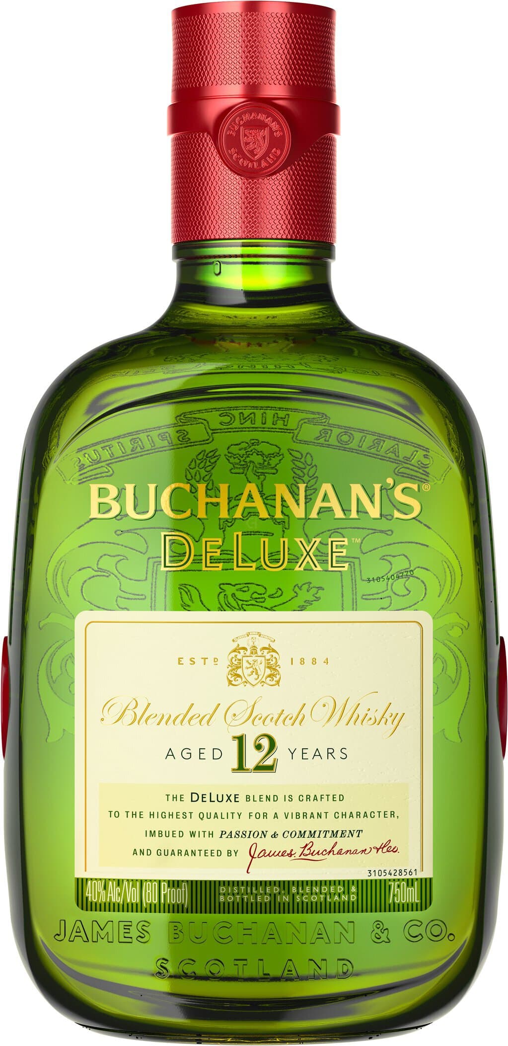 Buchanan's 12yr Blended Scotch, 750mL