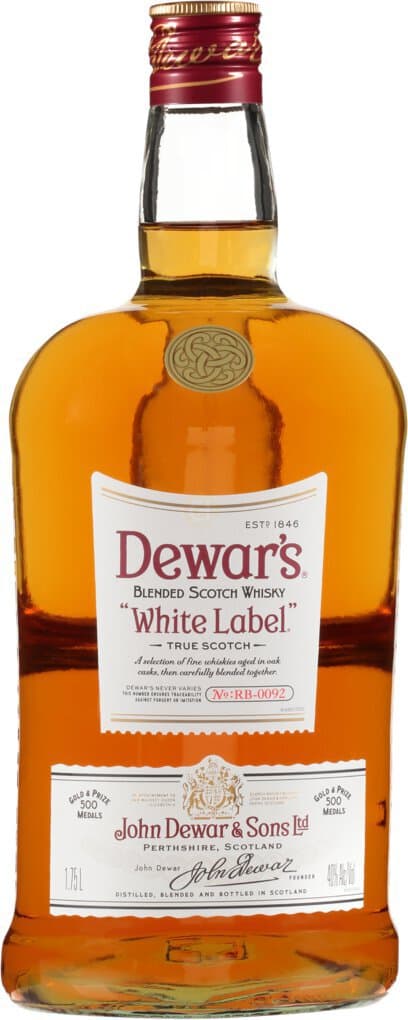 Dewar's White Label Blended Scotch Whisky, 1.75L