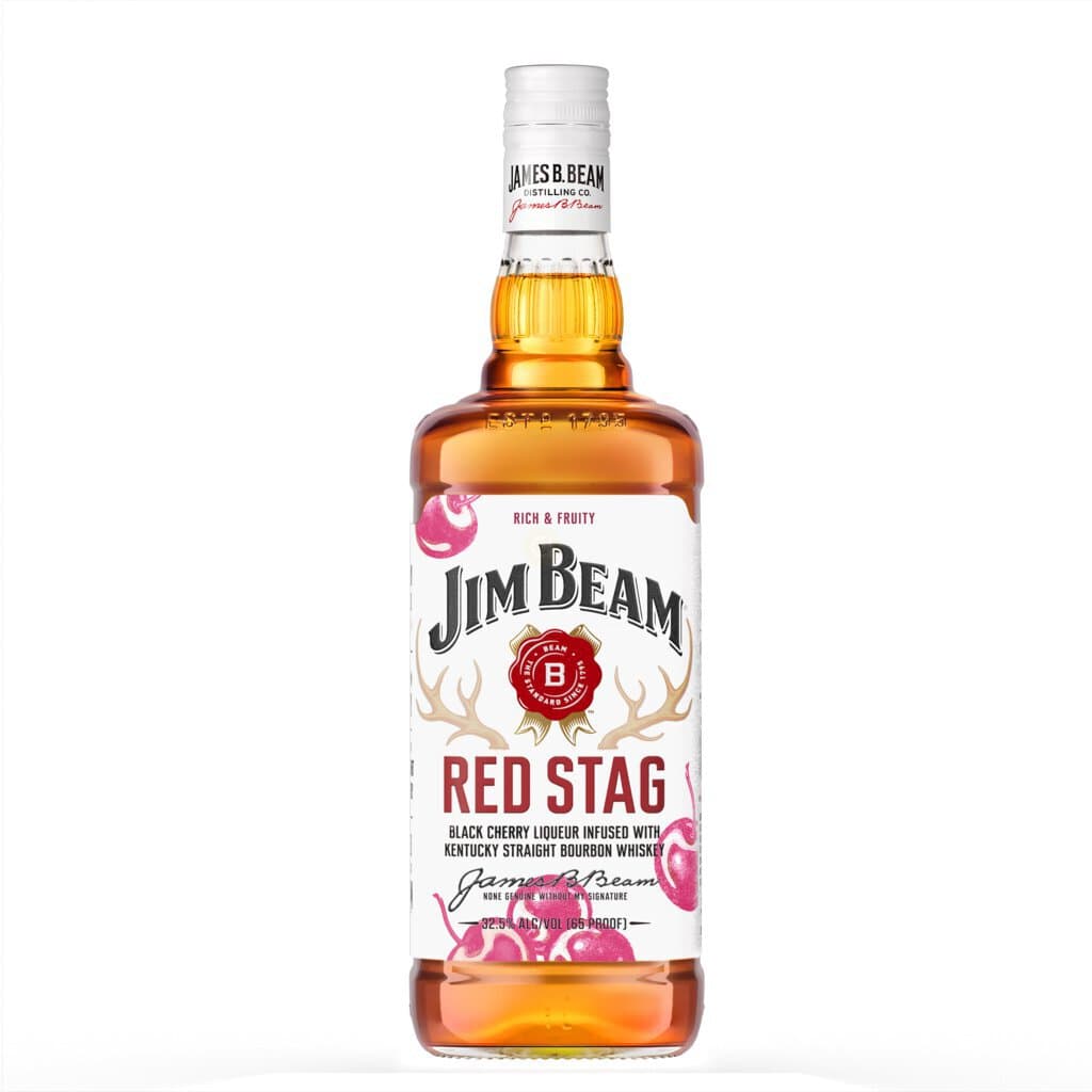 Jim Beam Red Stag Black Cherry Bourbon Whiskey