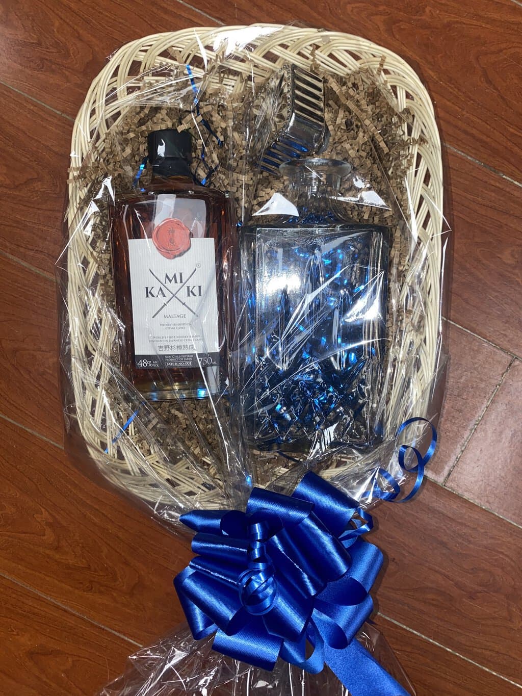 Kamiki Japanese Whisky W Decanter Gift