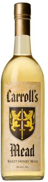 Carroll's Mead Sweet Honey Wine, 750mL