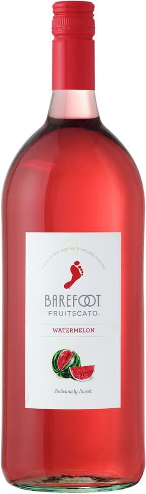 Barefoot Fruitscato Watermelon Sweet Wine, 1.5L