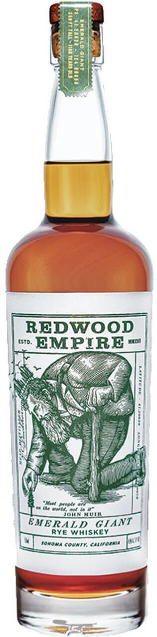 Redwood Empire Emerald Giant Rye Whiskey