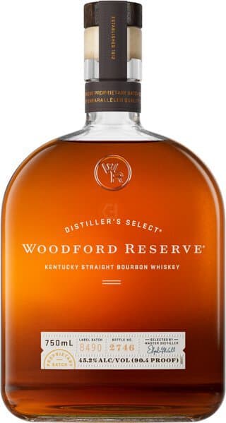 Woodford Reserve Kentucky Straight Bourbon Whiskey, 750mL
