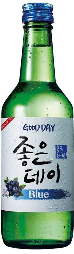 Good Day Blueberry Soju, 375mL