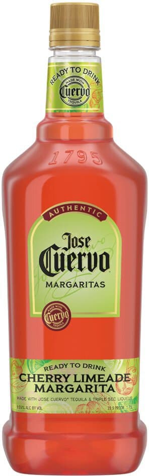 Jose Cuervo Authentic Margarita Cherry Limeade Cocktail, 1.75L