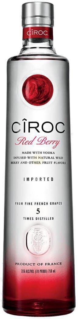 Ciroc Red Berry Flavored Vodka, 1.75L