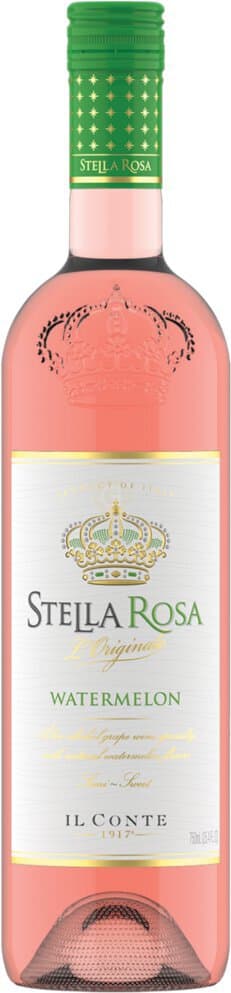 Stella Rosa Watermelon Semi-Sparkling Rose Wine, 750mL