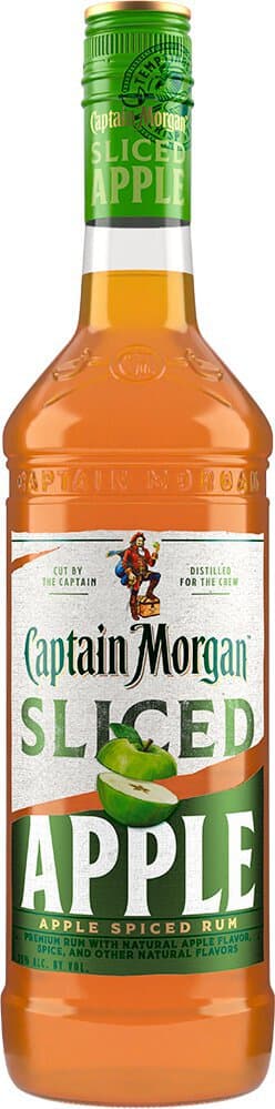Captain Morgan Sliced Apple Rum, 750mL