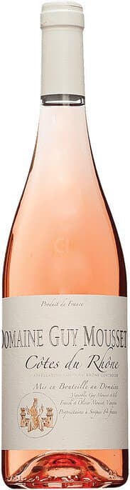 Guy Mousset Cotes Du Rhone Rose, 2020