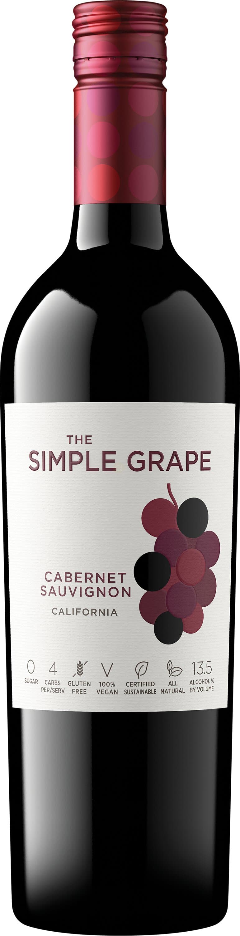 The Simple Grape - Cabernet Sauvignon, California, 750mL