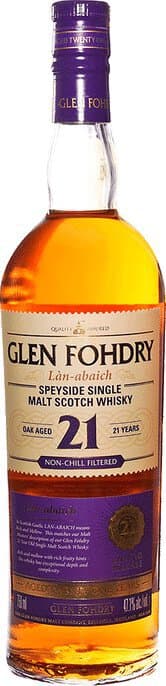 Glen Fohdry 21yr Speyside Single Malt