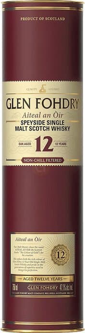 Glen Fohdry 12yr Speyside Single Malt