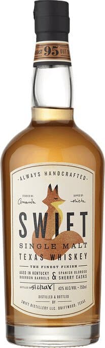 Swift Single Malt Texas Whiskey