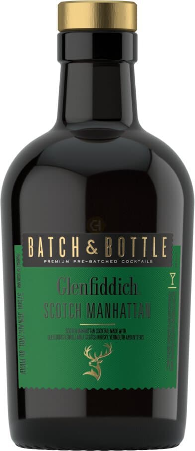 Batch & Bottle - Glenfiddich Scotch Manhattan, 375mL