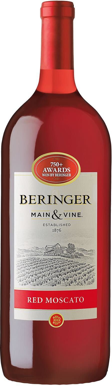 Beringer Main & Vine Red Moscato, 1.5L
