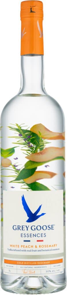 GREY GOOSE Essences White Peach and Rosemary Vodka with Natural Flavors