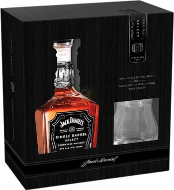 Jack Daniel's Single Brrl W Glencairn Glas
