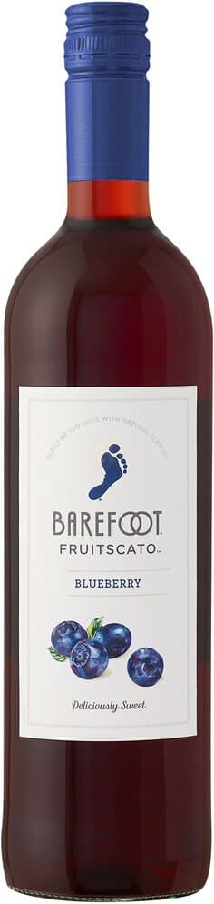 Barefoot Fruitscato Blueberry Sweet Wine, 750mL