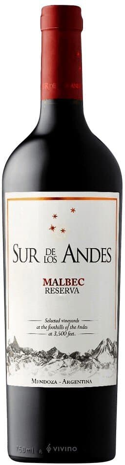 Sur De Los Andes Malbec Reserva