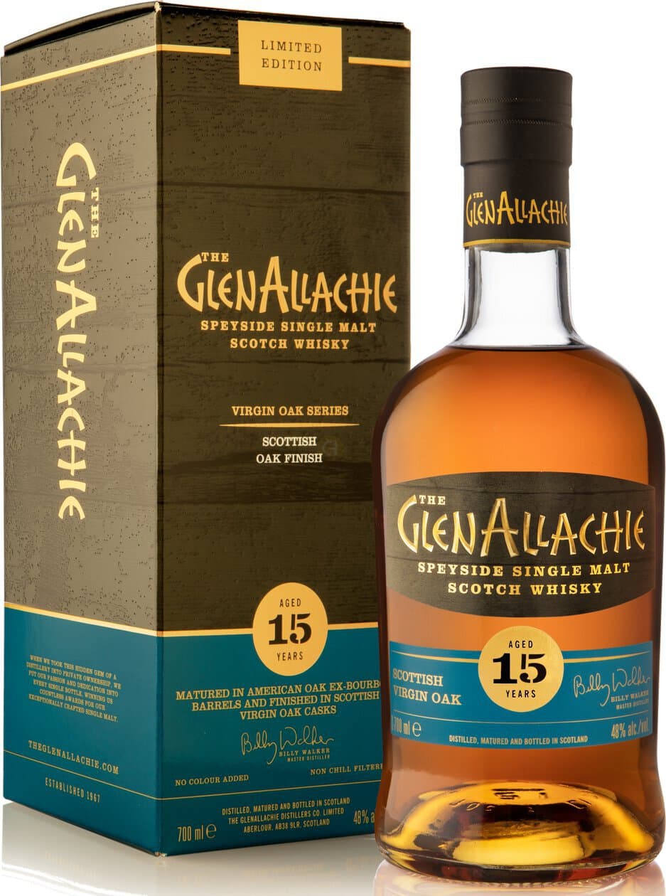 Glenallachie 15 Year Scottish Virign Oak, 750mL