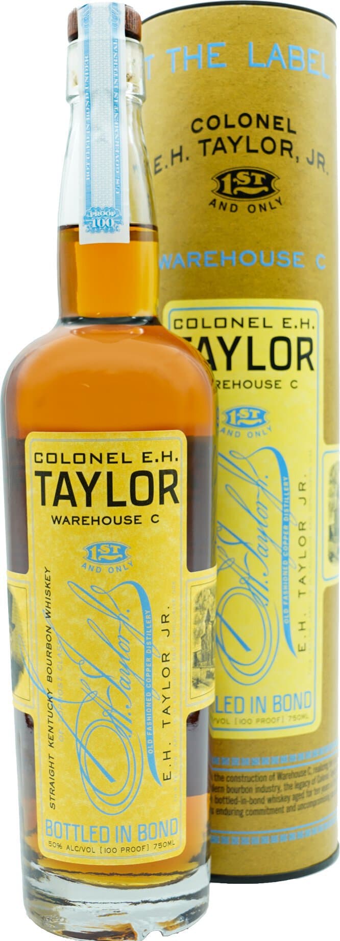 COLONEL E. H. TAYLOR Warehouse C Kentucky Straight Bourbon Whiskey