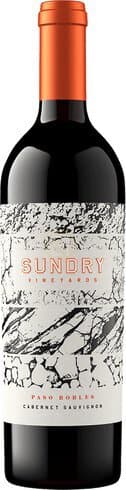 Sundry Vineyards Cabernet Sauvignon Paso Robles, 2020