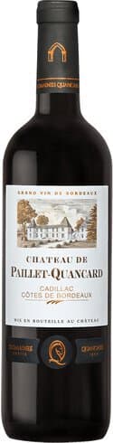 Chateau Paillet-Quancard Cotes Bordeaux, 2018