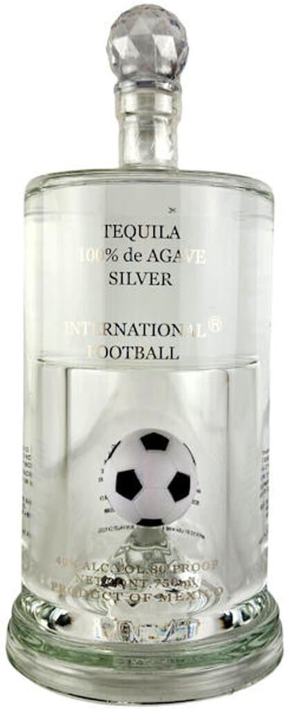 Casino Azul Soccerball Blanco Tequila, 750mL