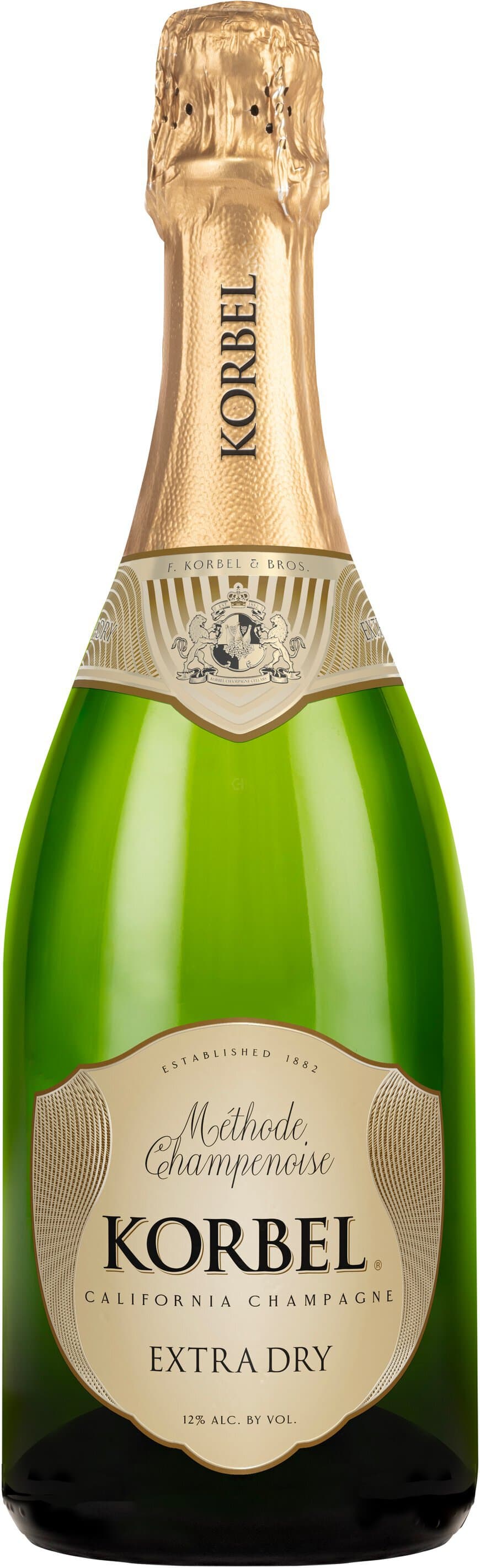 Korbel Extra Dry California Champagne, 750mL