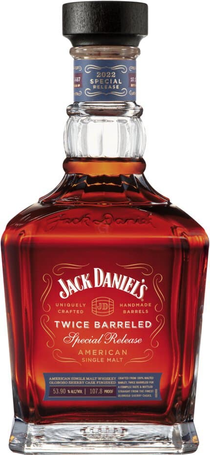 Jack Daniels Twice Barreled Special Release American Single Malt