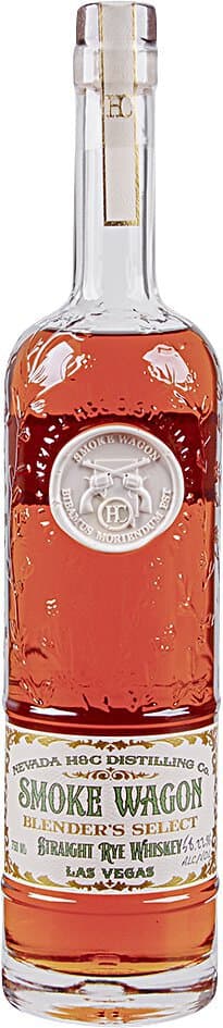 Smoke Wagon Blenders Select Straight Rye Whiskey, 750mL