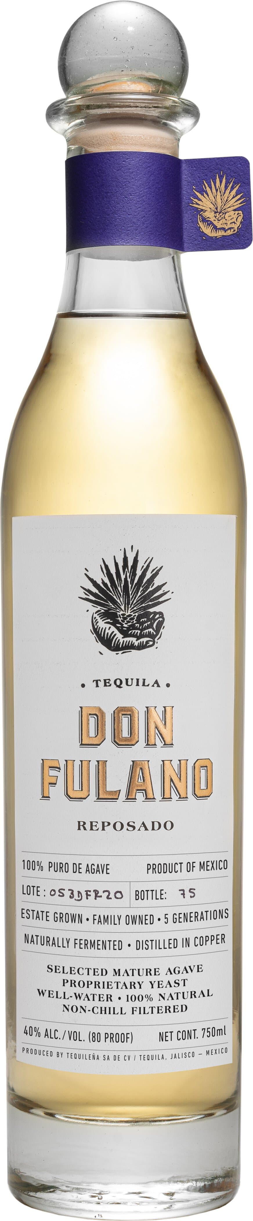 Don Fulano Reposado Tequila, 750mL