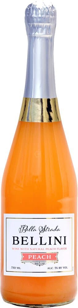 Bella Strada Bellini Peach Flavored Sparkling Wine