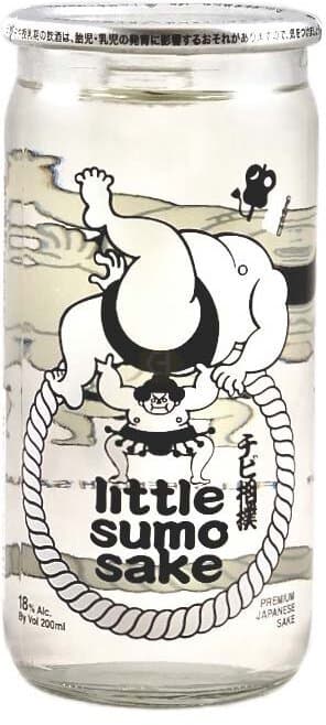 Little Sumo Junmai Genshu Sake, 750mL