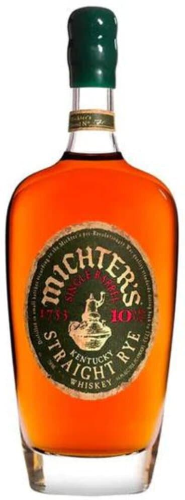 2023 Michter's 10 Year Old Single Barrel Straight Rye Whiskey 750ml