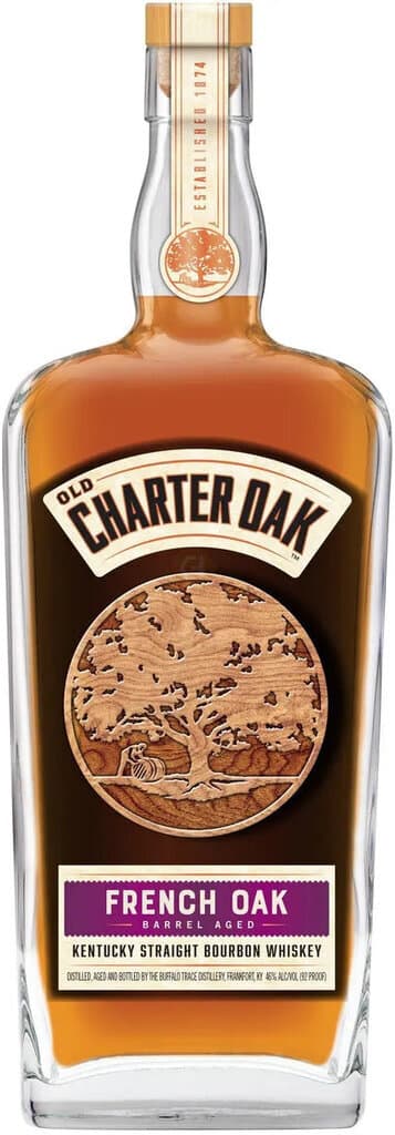 Old Charter Oak French Oak Kentucky Straight Bourbon Whiskey 750ml