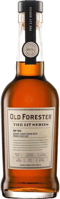 Old Forester The 117 Series Rum Cask Finish Kentucky Straight Bourbon Whiskey 375ml