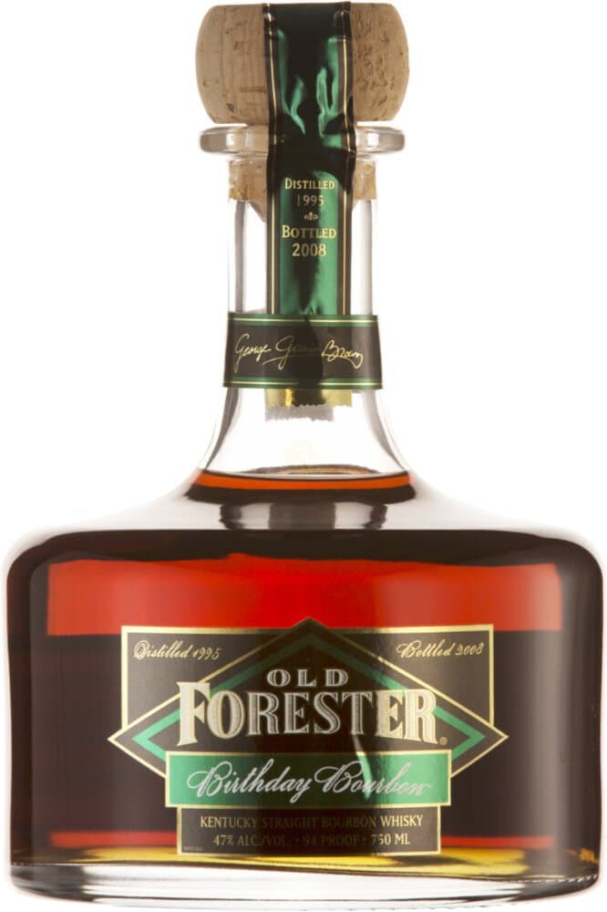 2008 Old Forester Birthday Bourbon 12 Year Old Kentucky Straight Bourbon Whiskey 750ml