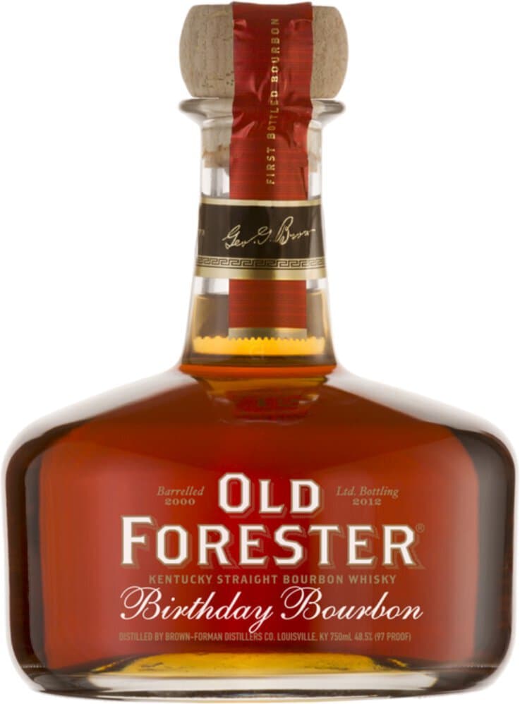 2012 Old Forester Birthday Bourbon 12 Year Old Kentucky Straight Bourbon Whiskey 750ml