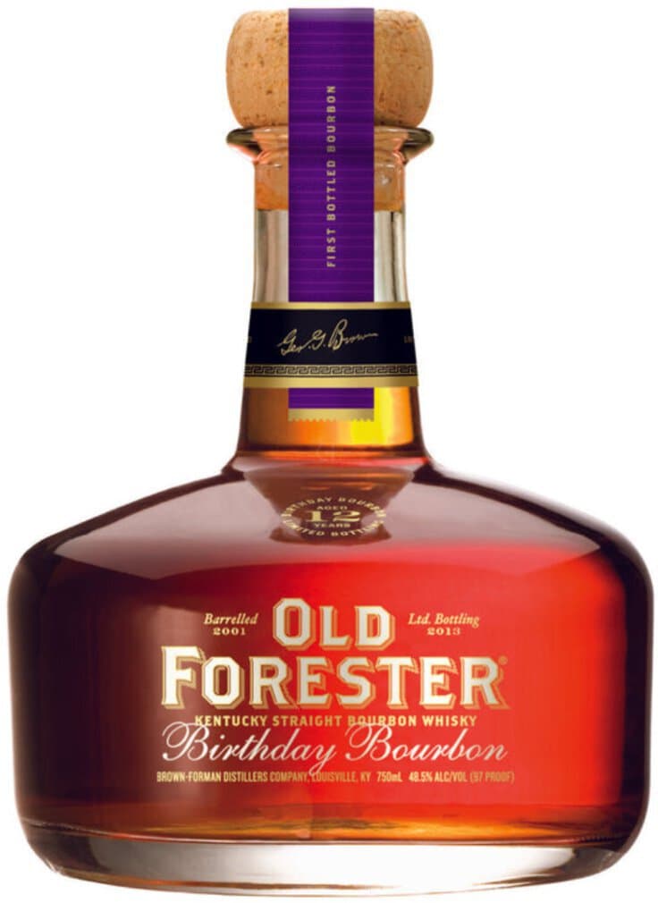 2013 Old Forester Birthday Bourbon 12 Year Old Kentucky Straight Bourbon Whiskey 750ml