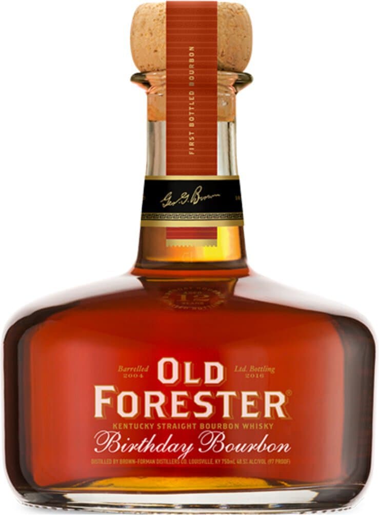 2016 Old Forester Birthday Bourbon 12 Year Old Kentucky Straight Bourbon Whiskey 750ml