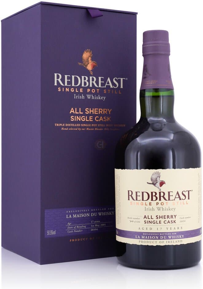 Redbreast 17 Year Old All Sherry Irish Whiskey | 700ML